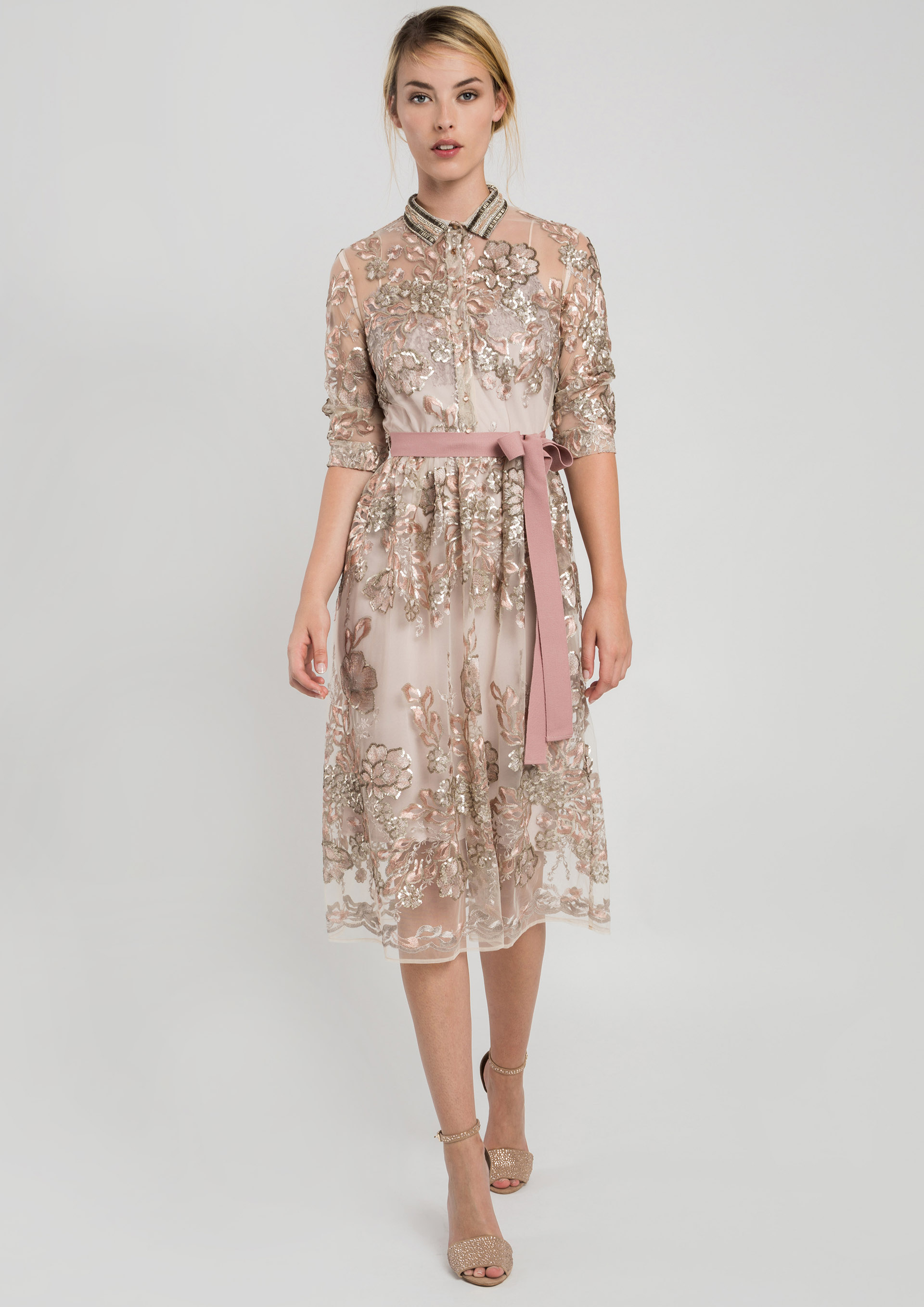 Special occasion embellished dress