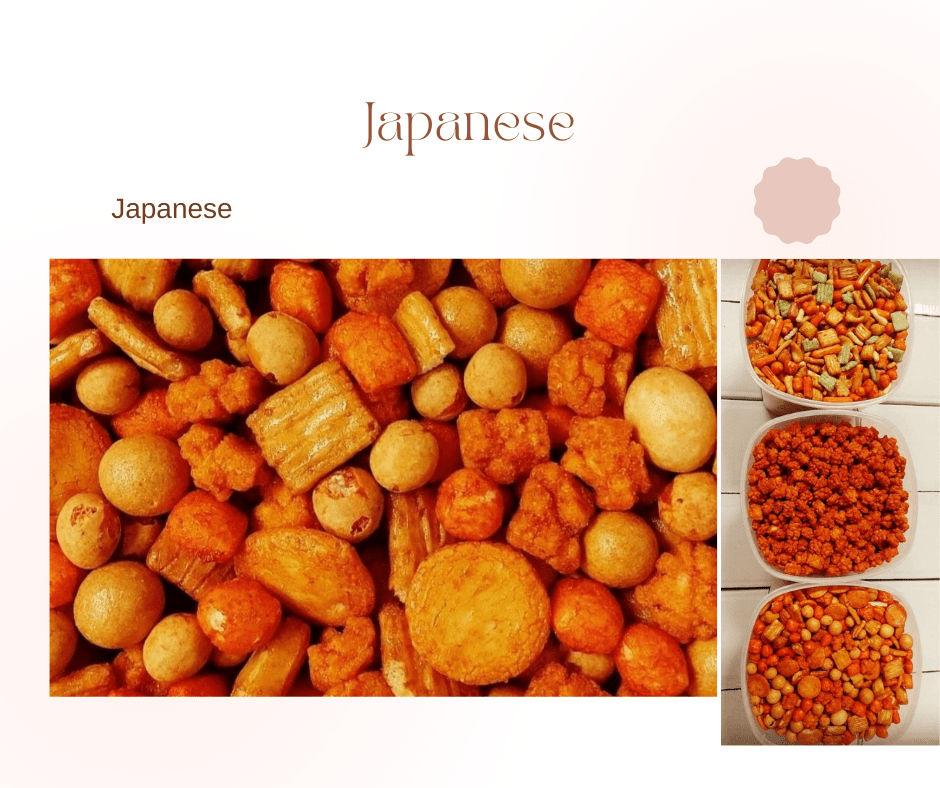 Hot and cold Japanese nuts