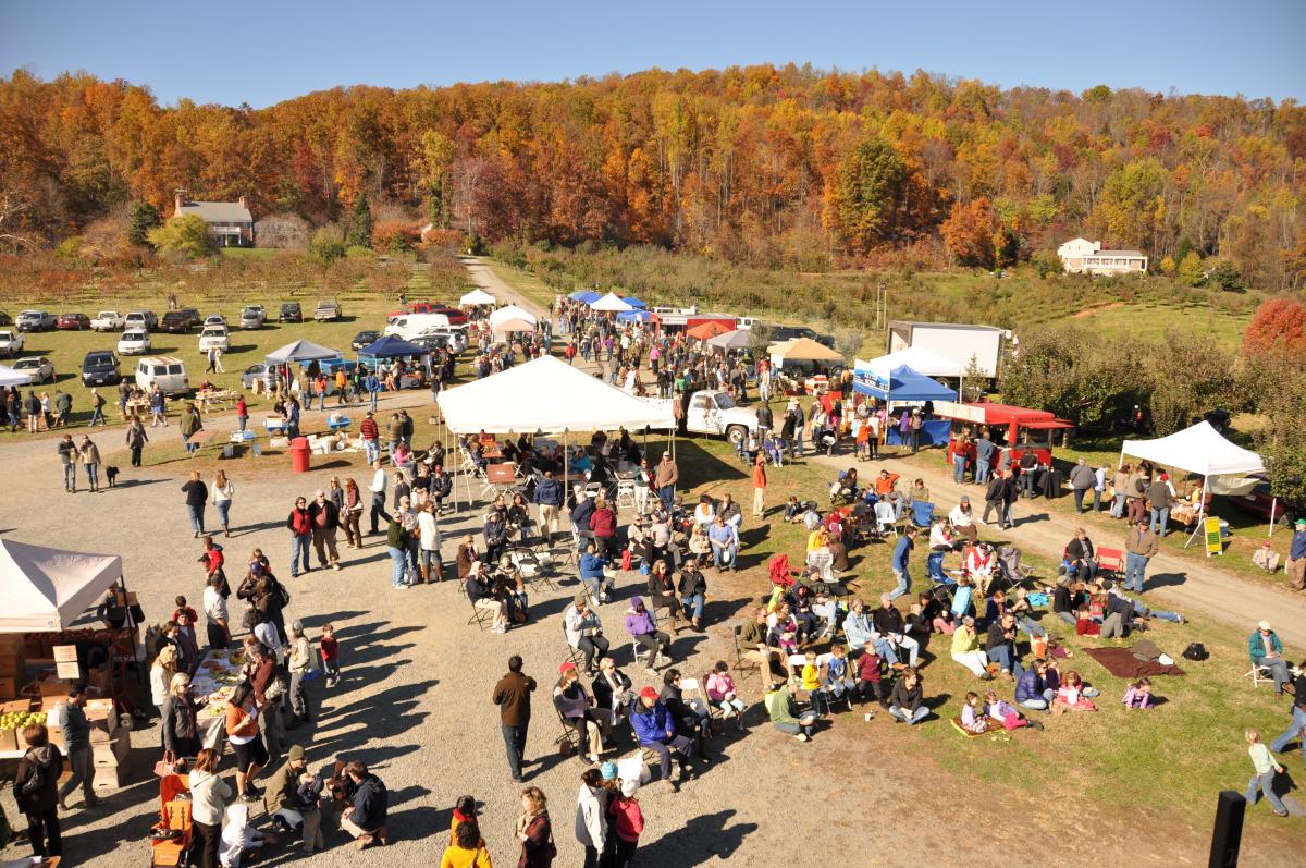 Harvest Festival Albemarle Ciderworks & Vintage Virginia Apples