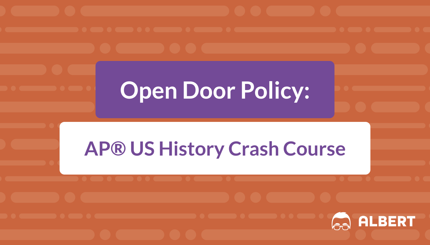 Open Door Policy 1899