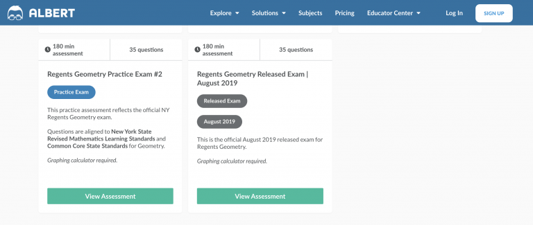 The Best Geometry Regents Study Guide 30 Days Albert Resources