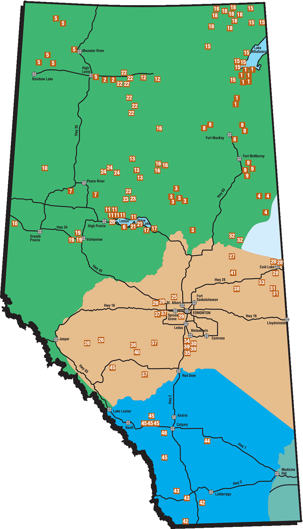 Treaty Map Of Alberta Alberta Chiefs Calling For Implementation Of Treaty Rather Than Abolition Of Indian Act - Alberta Native News