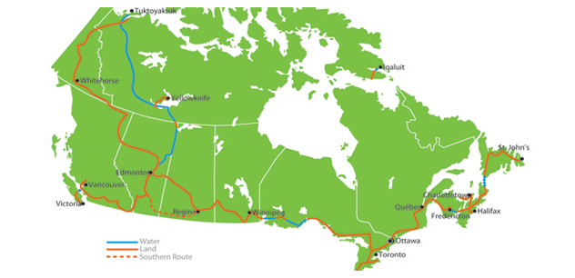 Great Canadian Trail Map Trans Canada Trail - Alberta Trail Net Information Centre