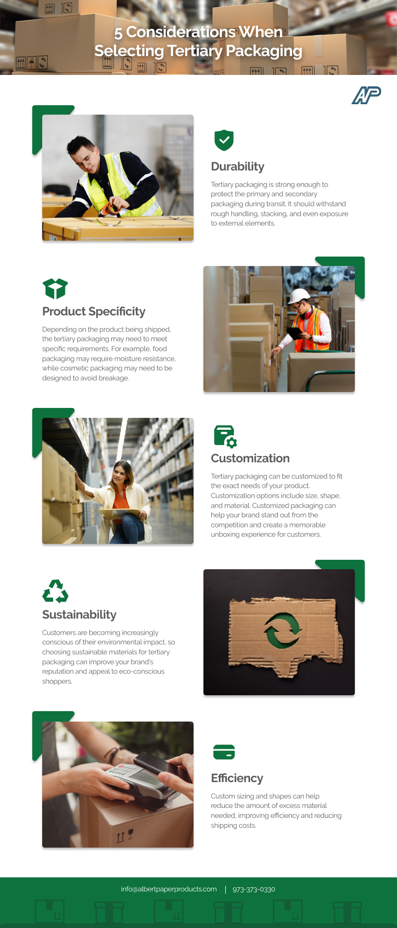 Selecting Tertiary Packaging 5 Considerations Albert Paper Products