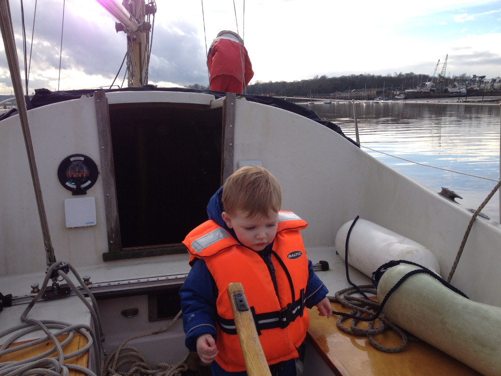 Getting ready to leave the mooring
