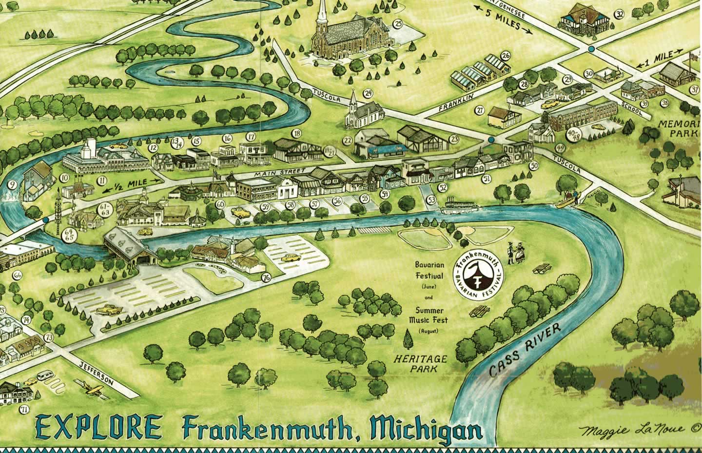 Michigan Artist Maggie LaNoue Art for MMPI members