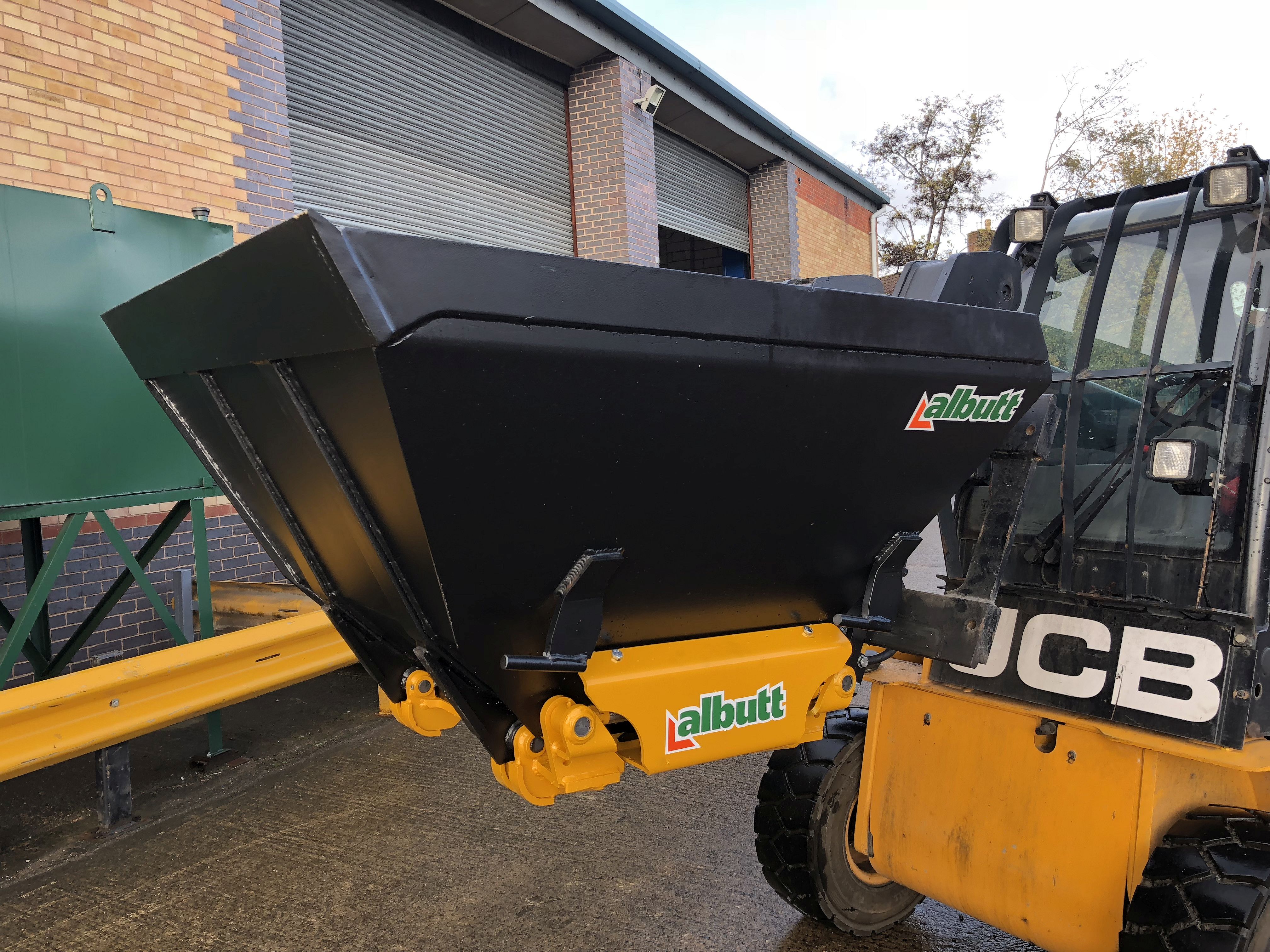 Bag Filling Buckets Albutt attachments materials handling