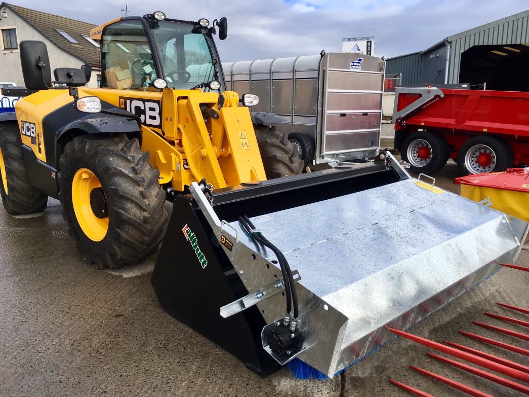 Bucket Brushes Albutt attachments materials handling