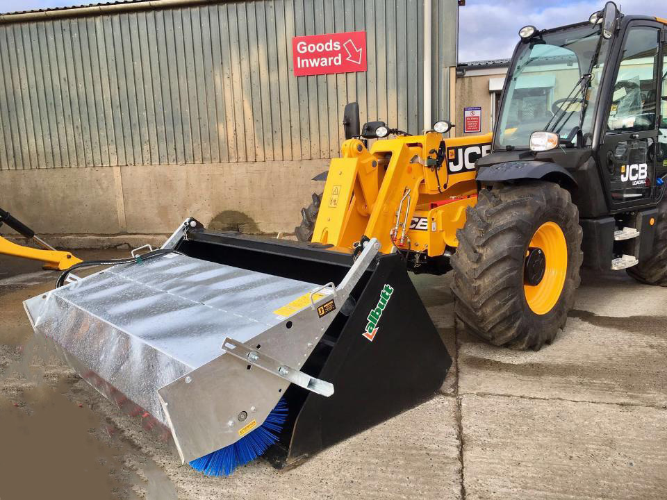 Bucket Brushes Albutt attachments materials handling