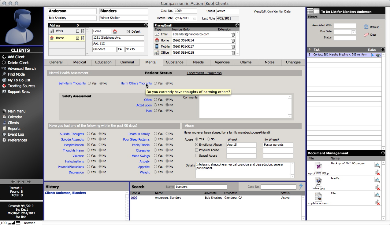 FileMaker Screens Database Interface Consulting, Development
