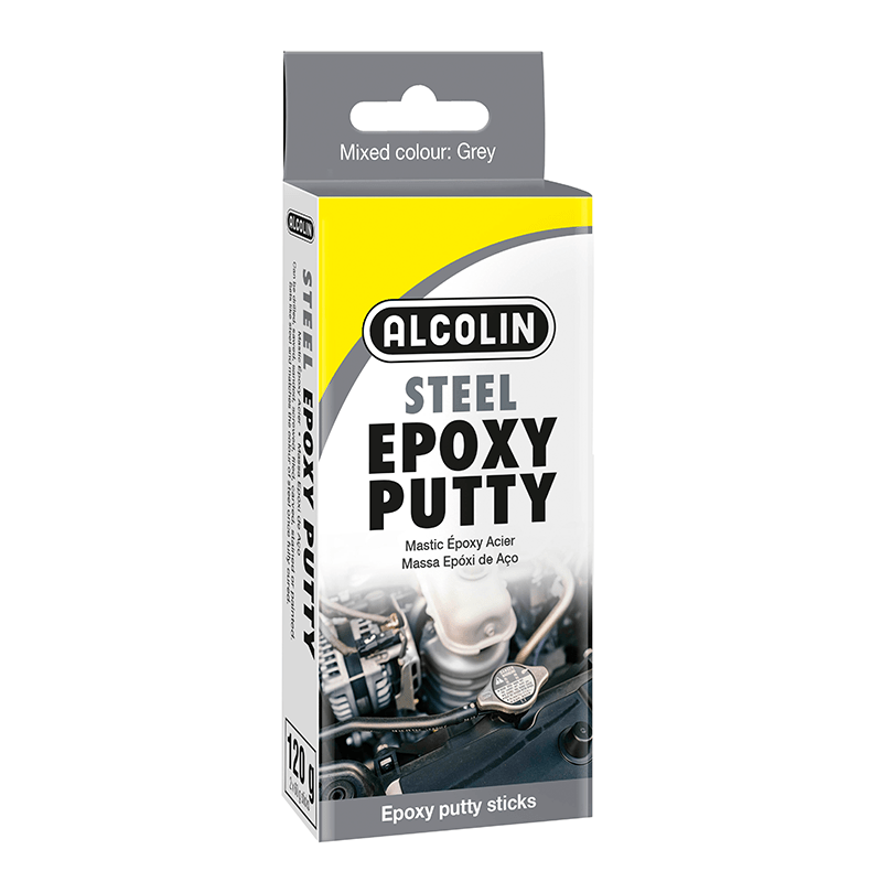Epoxy Putty Steel Alcolin