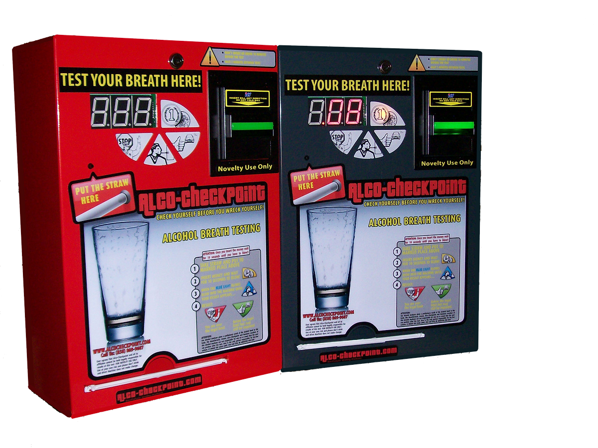 Coin Operated Breathalyzer Europe