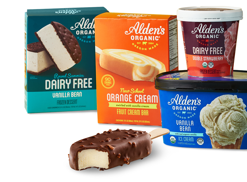 Alden's Ice Cream America's Best Selling Organic Ice Cream
