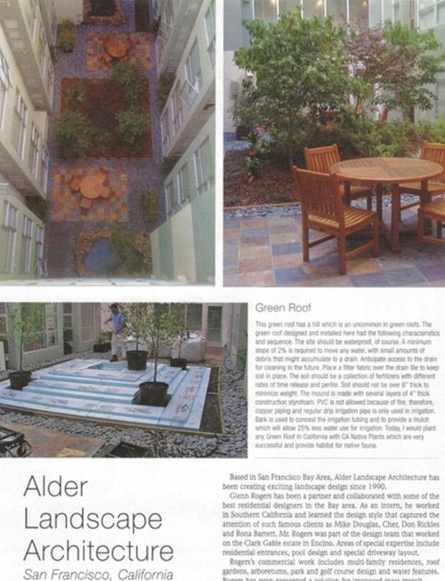 Landscapes, Alder Landscape Architecture, San Francisco, California, CA