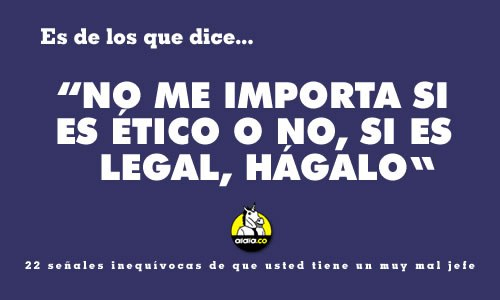 22 frases y señales inequívocas para identificar a un muy mal jefe