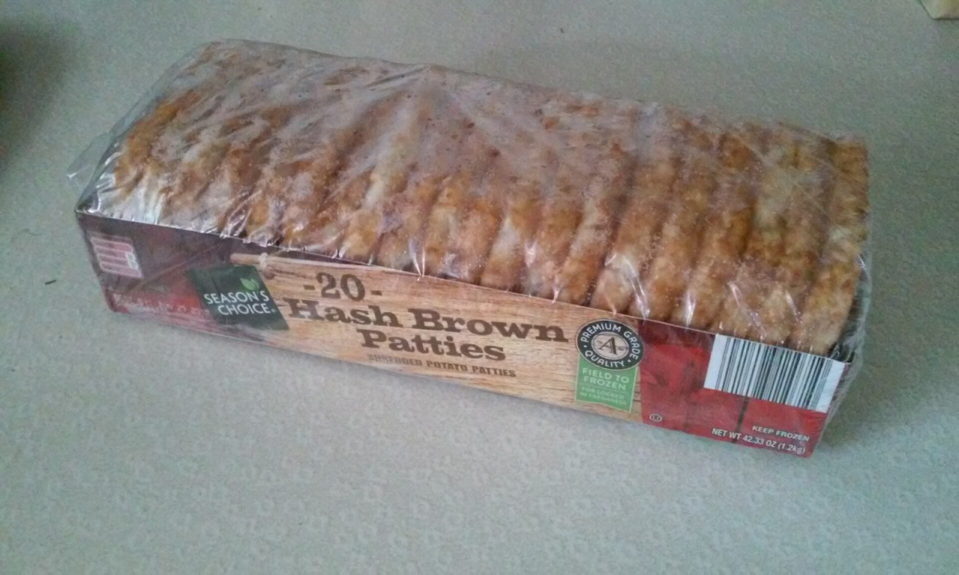 Season's Choice Hash Brown Patties ALDI REVIEWER