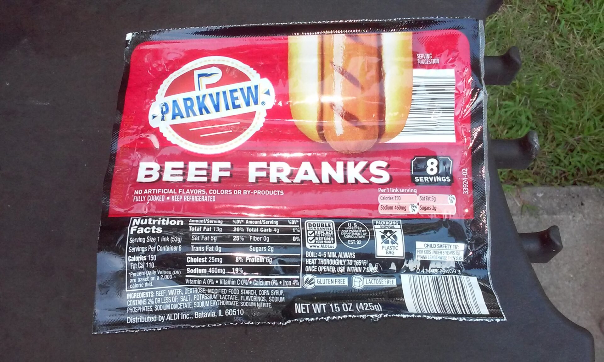 Parkview Beef Franks ALDI REVIEWER