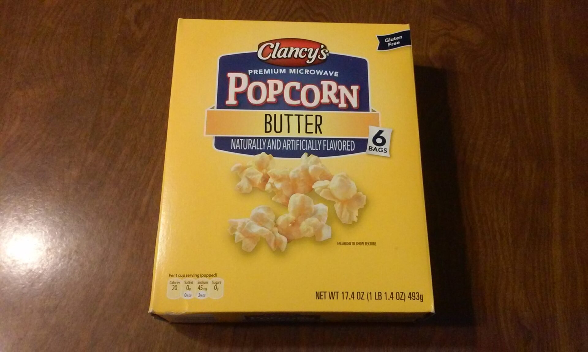 Clancy's Premium Microwave Popcorn Aldi Reviewer