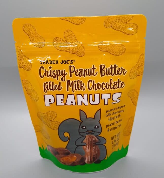 Trader Joe's Crispy Peanut Butter Filled Milk Chocolate Peanuts Aldi