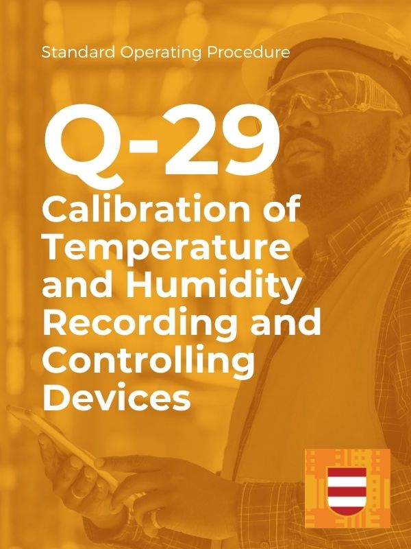 Q29 Calibration of Temperature and Humidity Recording and Controlling Devices Alec Cameron