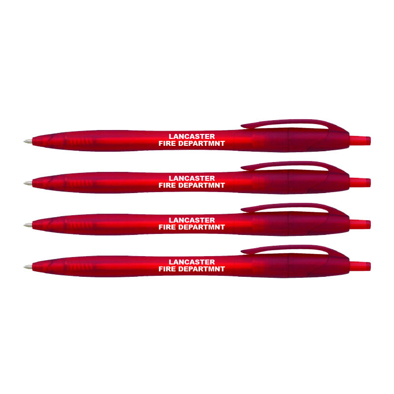 Imprinted Ballpoint Pen Red