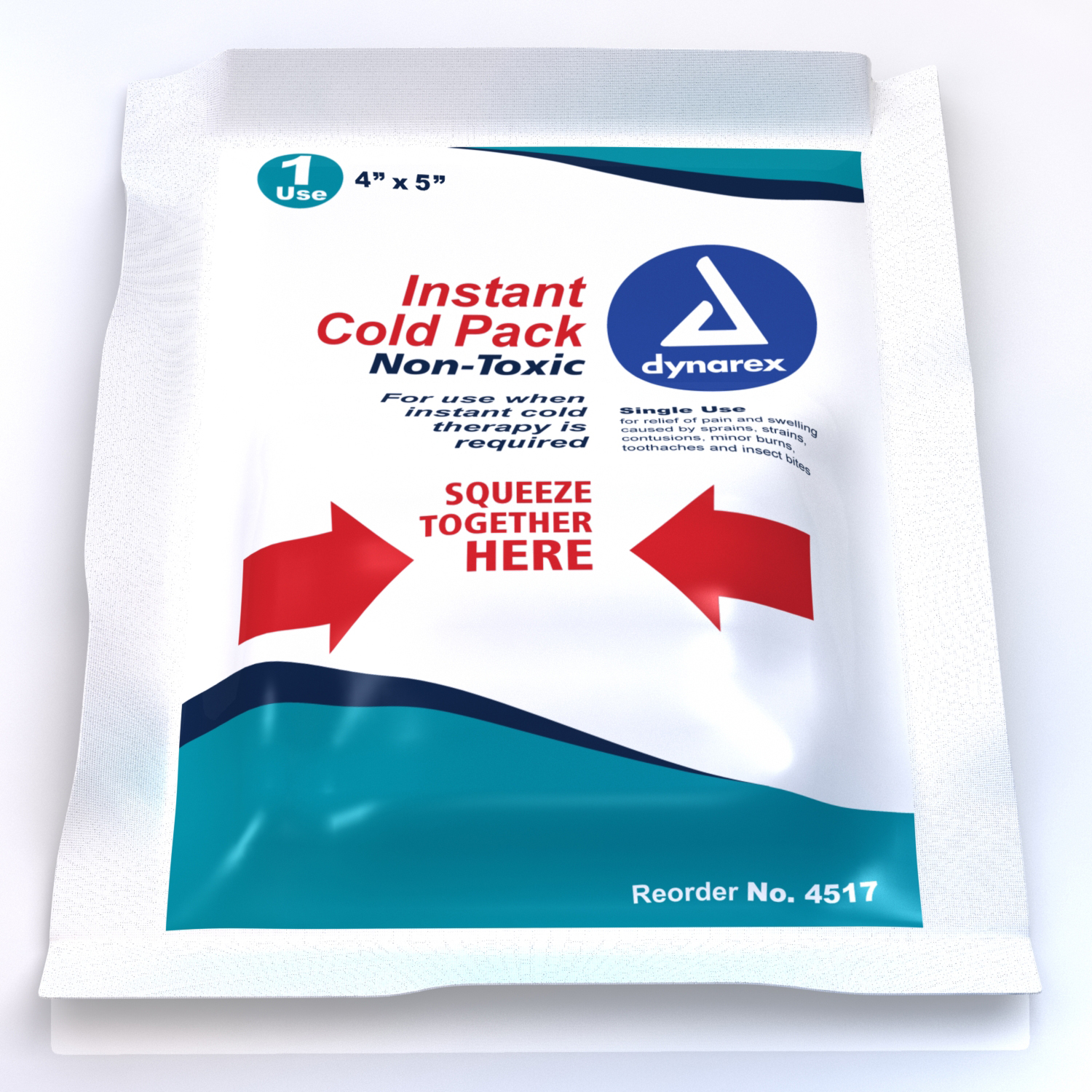Instant Ice Pack 4x5 Non Toxic Alert First Aid Supplies Vancouver