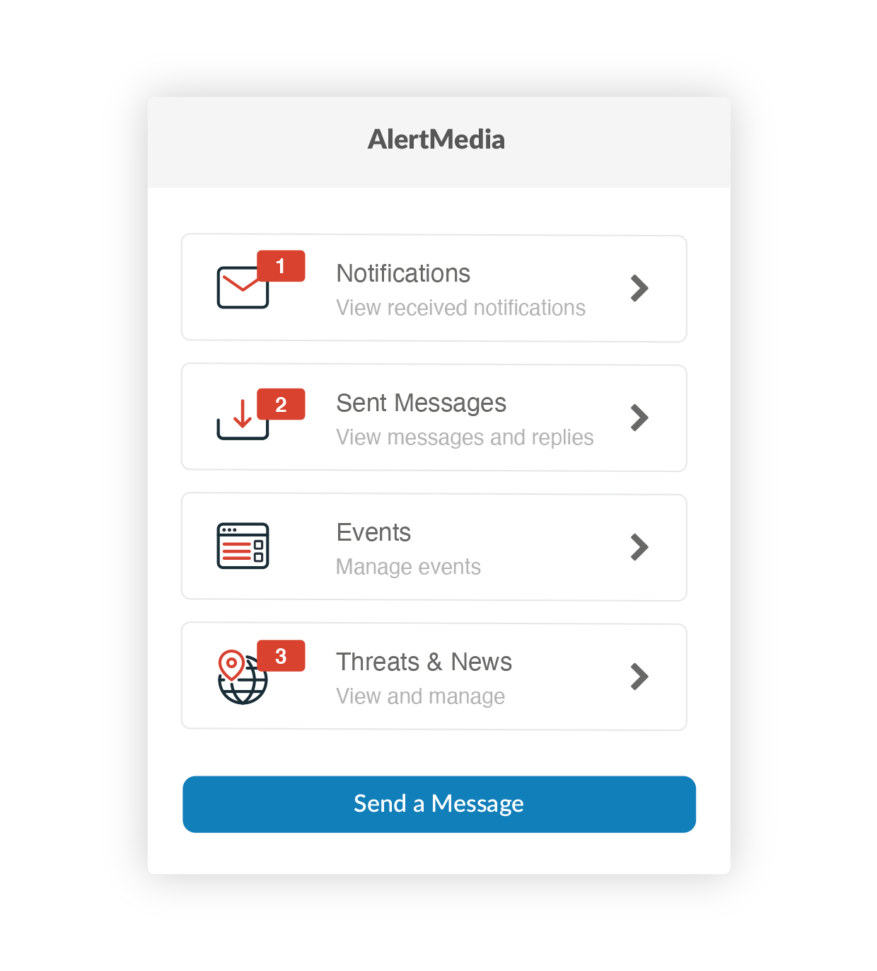 Emergency Communication Mobile App AlertMedia