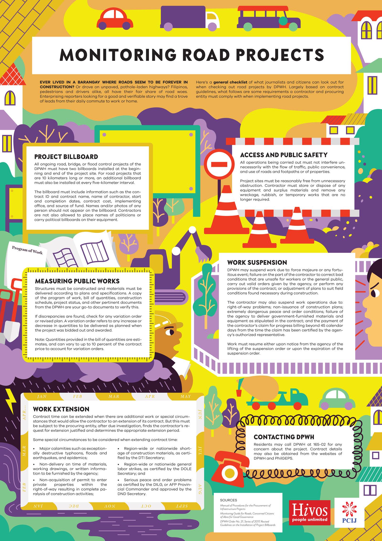 Monitoring Road Projects Poster Alexandra Paredes