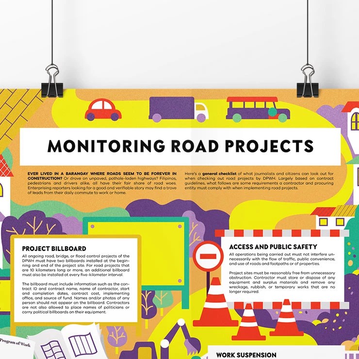 Monitoring Road Projects Poster Alexandra Paredes