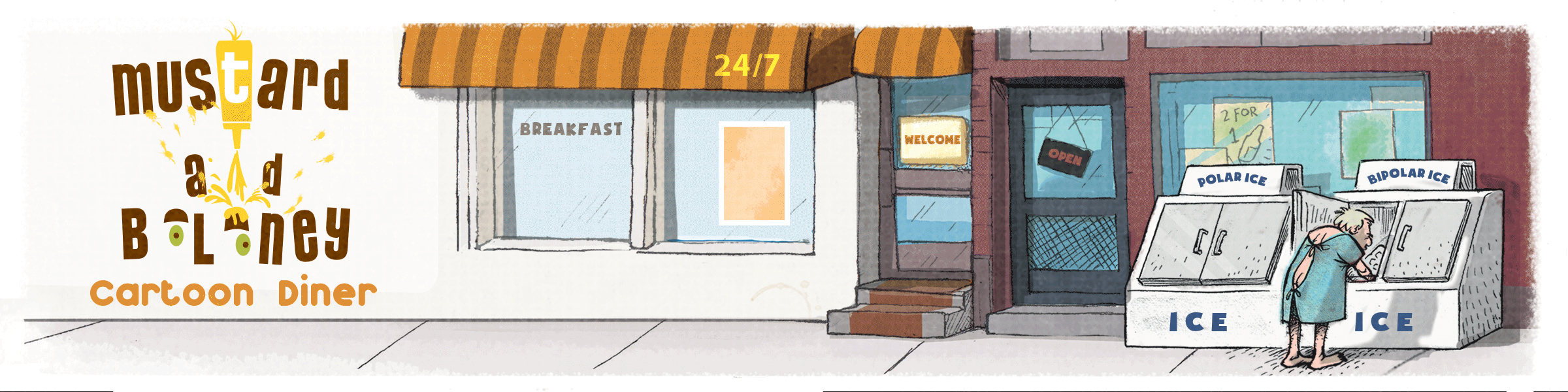 Mustard and Boloney Cartoons