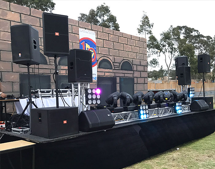 Sound System Hire Alex DJ Entertainment
