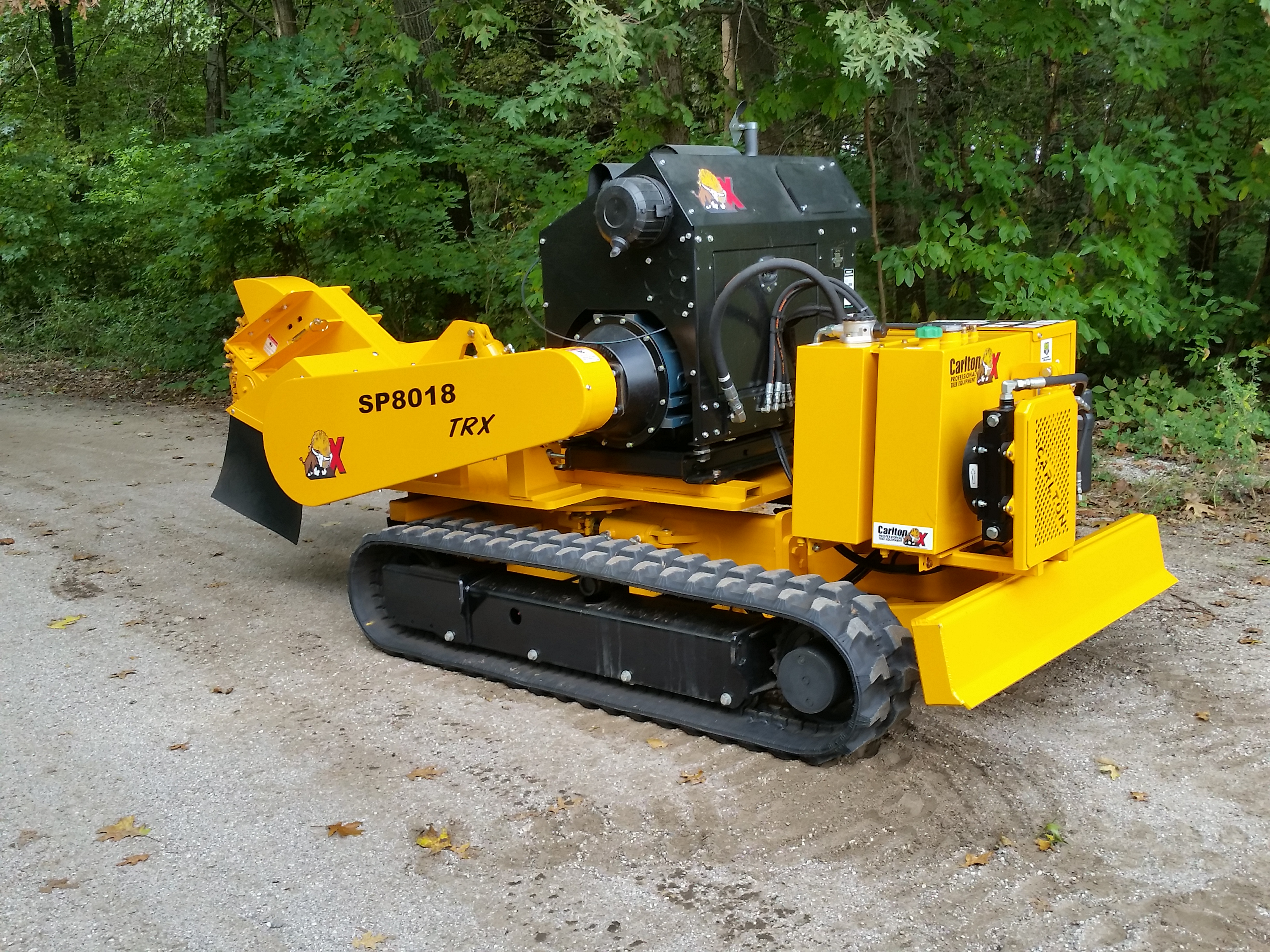 Carlton 8018TRX / Stump Grinder / Demonstrator / 87,600