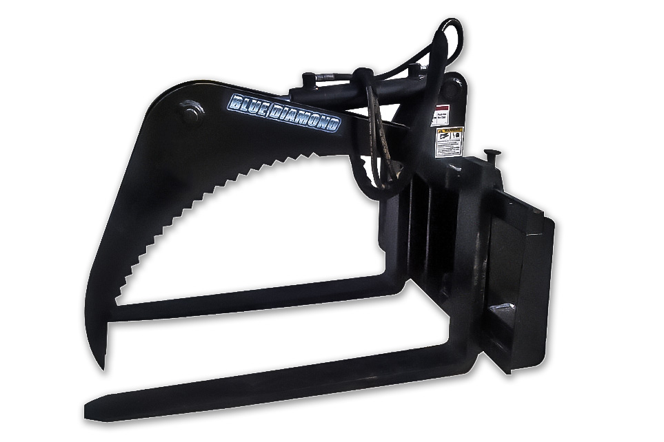 Grapple Fork by Blue Diamond / Mini Skid & Compact Loaders