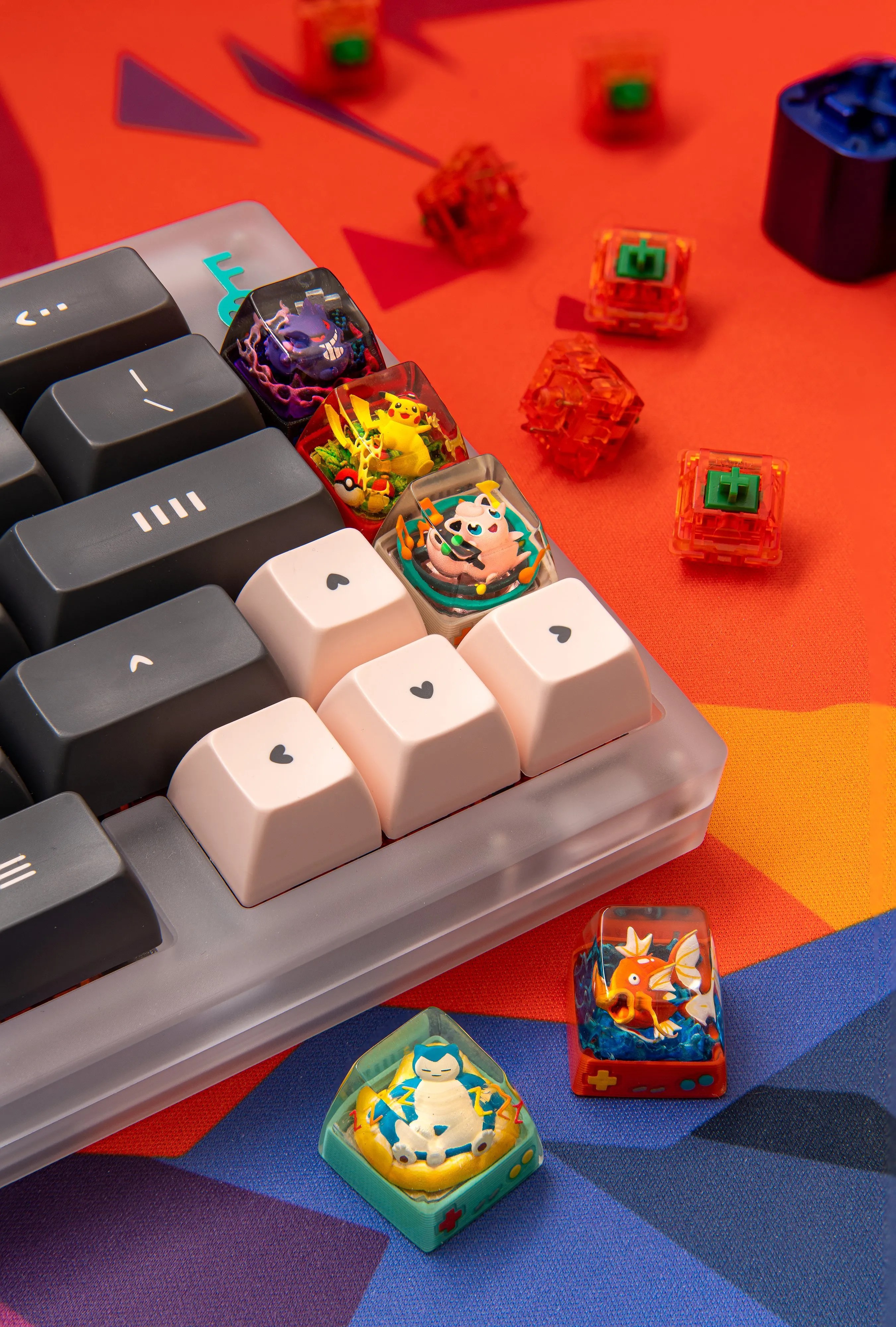 Pokemon Keycaps by SCraft Studio alexotos