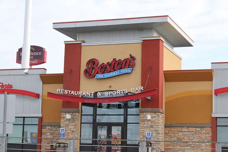 Boston’s Restaurant Alex Roofing, Inc.