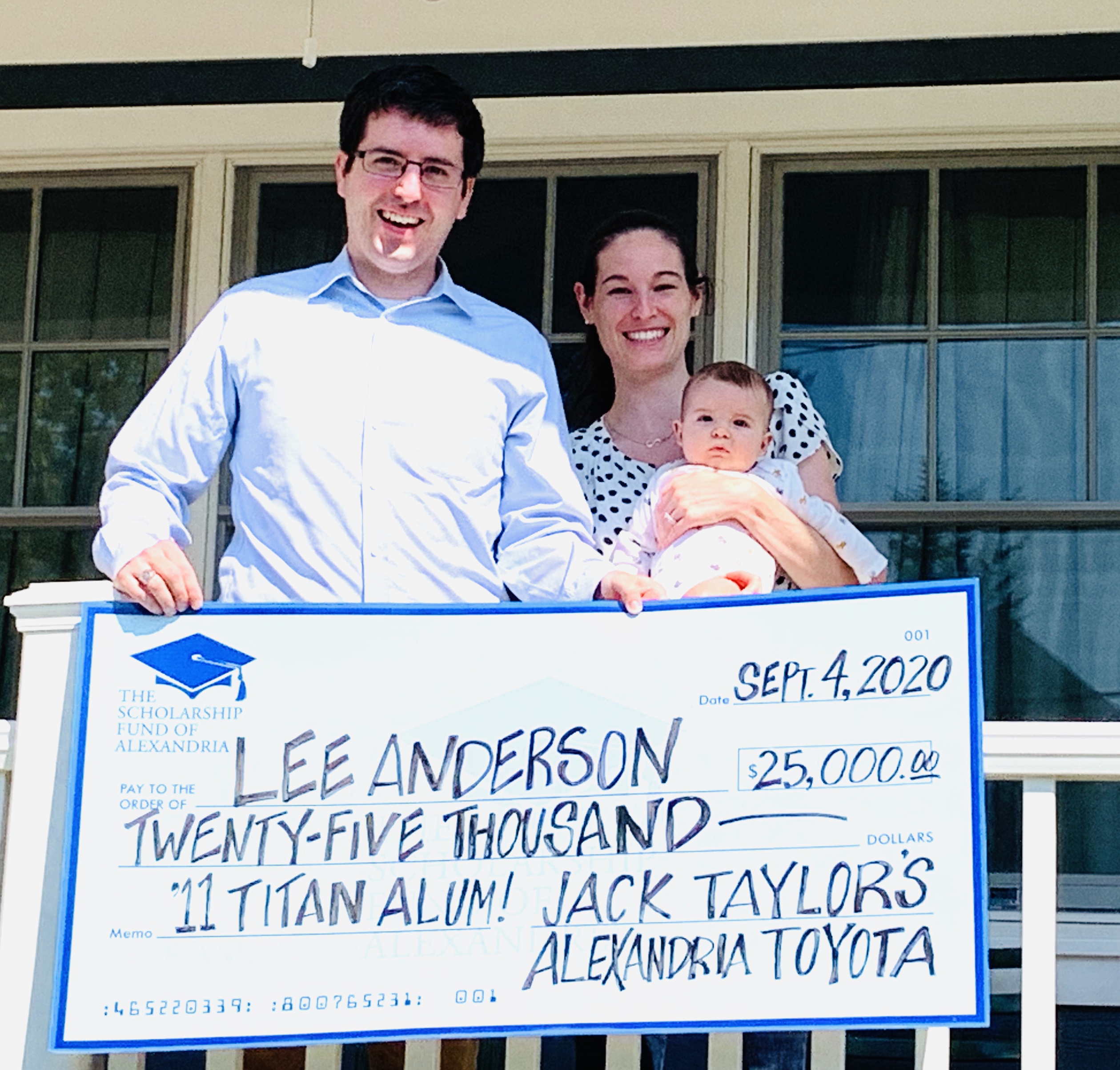 Titan Alum Lee Anderson Wins 2020 Jack Taylor’s Alexandria