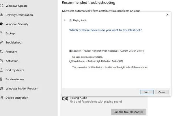 How to Find and Fix Audio Playback Sound Problems in.