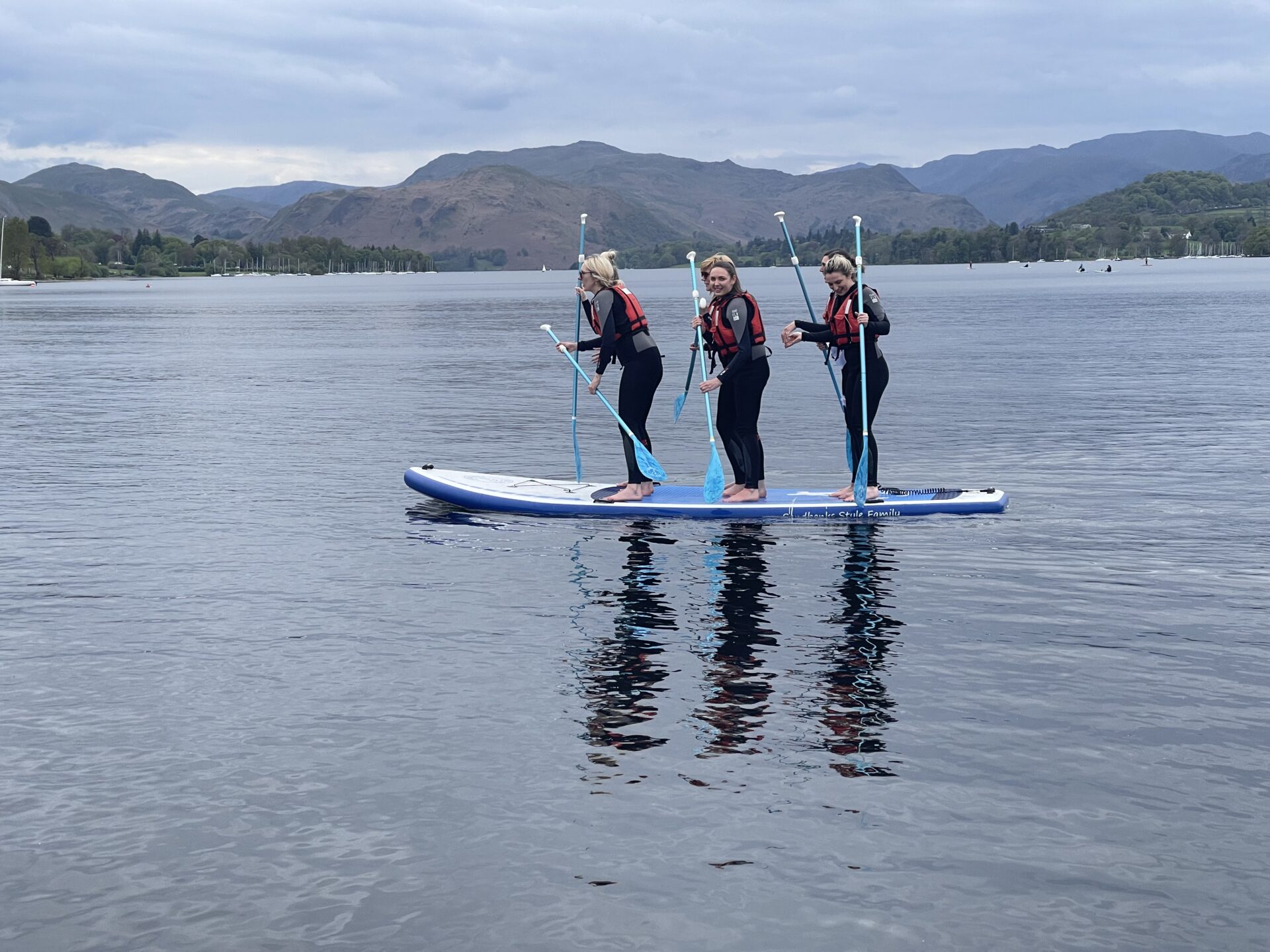 Three to Five Person Stand Up Paddle Board Ullswater Lake District