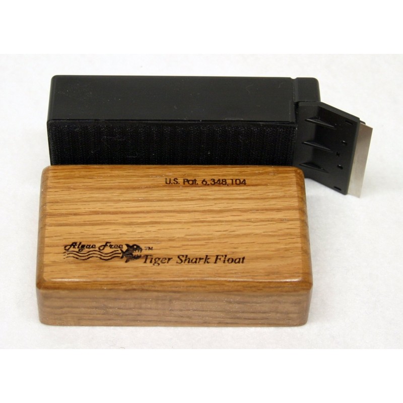 Tiger Shark Float Plus replaceable scraper blade for glass or acrylic
