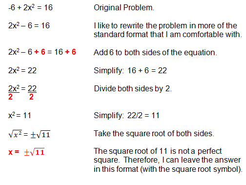 How to Solve Quadratic Equations
