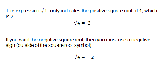 Introduction to Square Roots