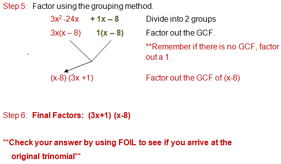 Trinomials homework help