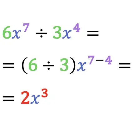 How to divide monomials (practice)