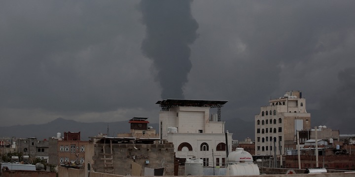 Israeli Strikes Hit Yemen’s Sanaa for Second Time in a Week
