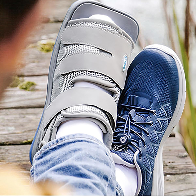 Shoes & Fracture Boots for Orthotic Therapy Algeos