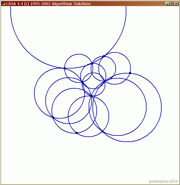 Geometry Algorithms Extremal Circles