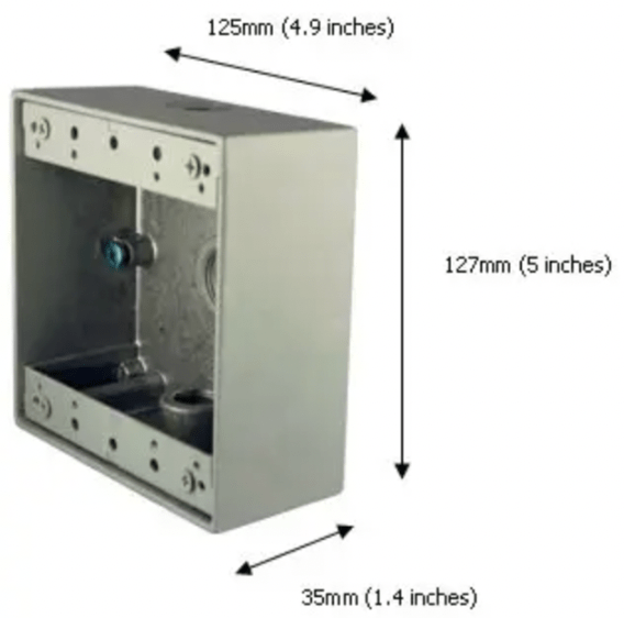 3100 Surface Mount Conduit Box Algo Communication Products Ltd.