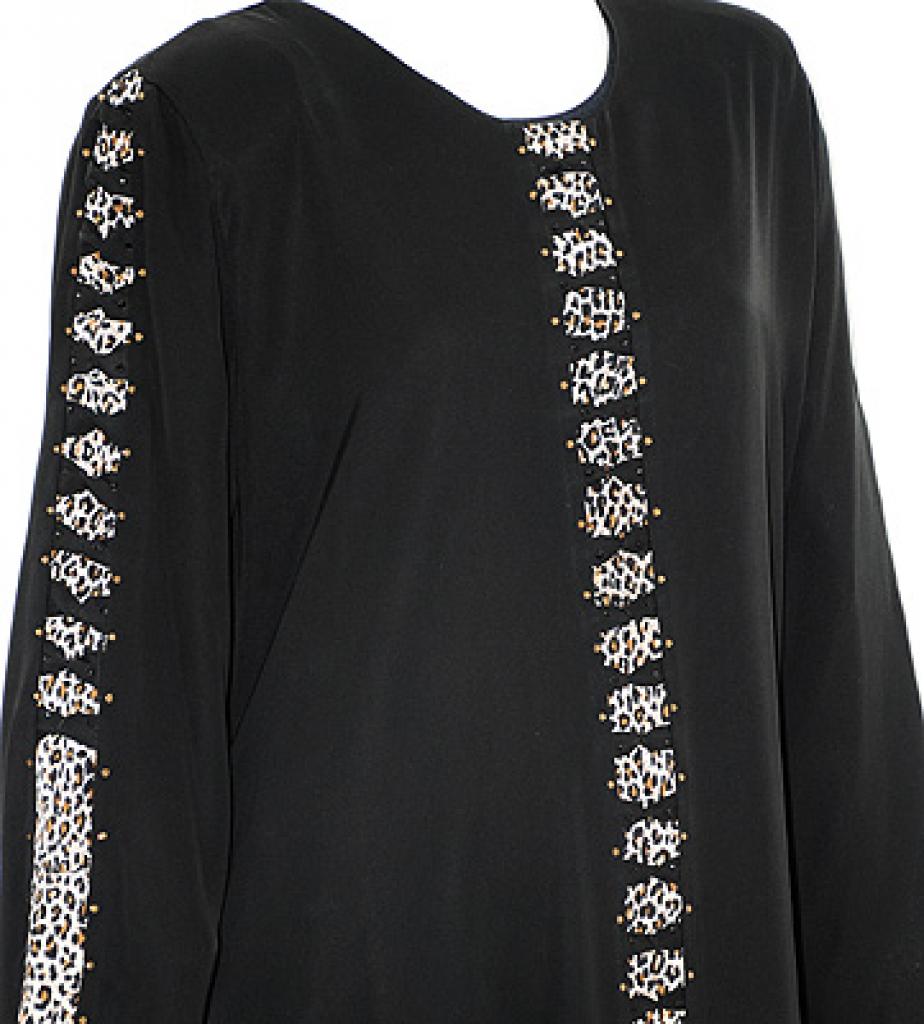 Contemporary Print Al Karam Pull Over Abaya ab541 Alhannah Islamic
