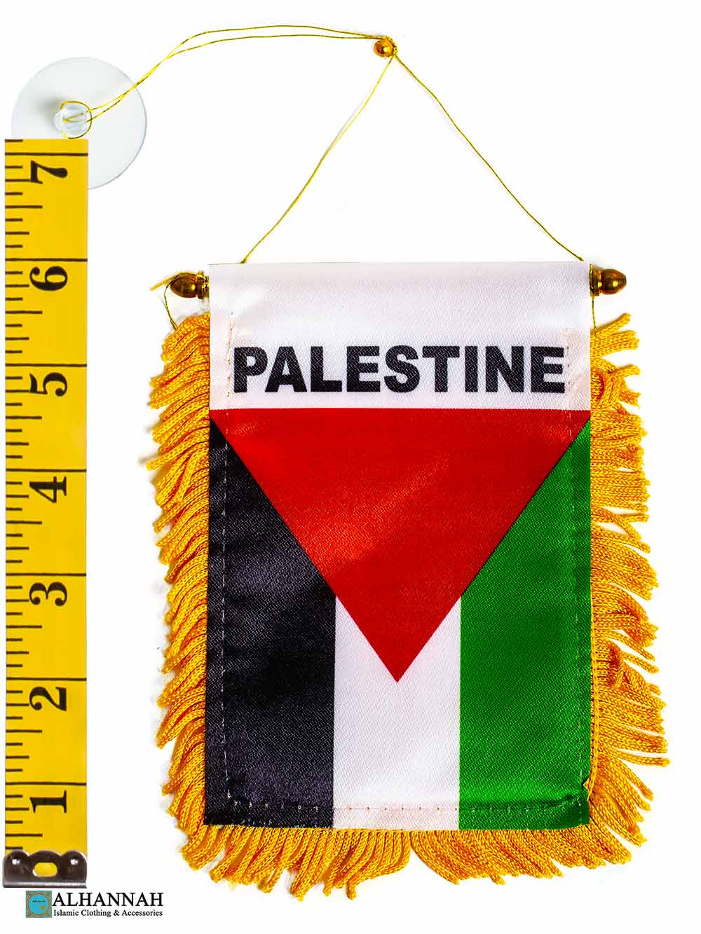 Palestinian Flag for Car GI1046 » Alhannah Islamic Clothing