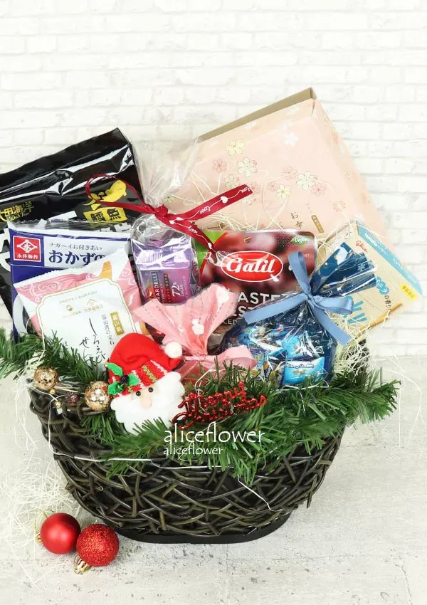 [Christmas gift baskets, Flowers] Christmas Hamper